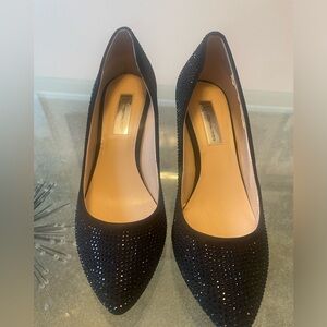 Black After 5  high heels. Worn once.